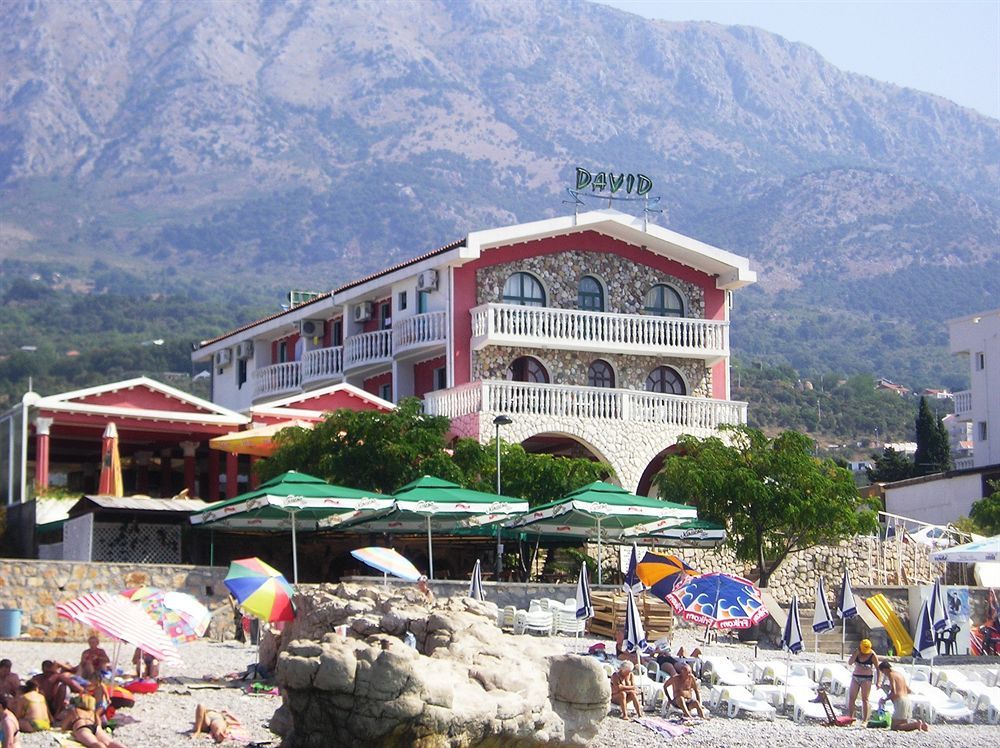 David Apartments And Rooms Dobra Voda Luaran gambar
